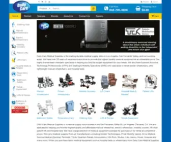 Dailycareinc.com(Medical Supply Store) Screenshot