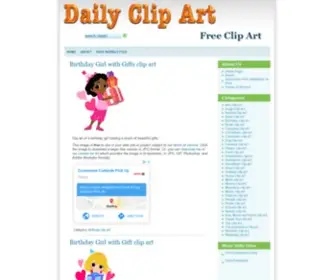 Dailyclipart.net(Free Clip Art) Screenshot