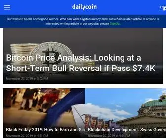 Dailycoin.info(Dailycoin info) Screenshot