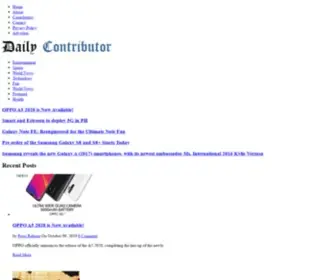 Dailycontributor.com(Daily Contributor) Screenshot