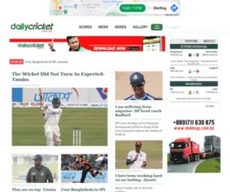 Dailycricket.com.bd(Daily Cricket) Screenshot