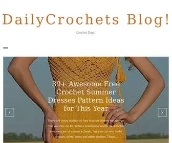 Dailycrochets.com(Isabella Canden Blog) Screenshot