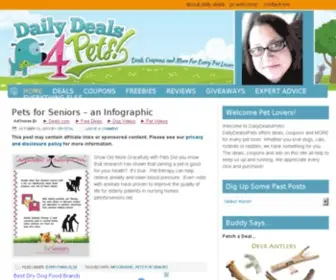 Dailydeals4Pets.com Screenshot