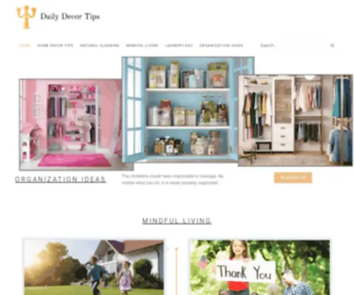 Dailydecortips.com(Daily Decor Tips) Screenshot