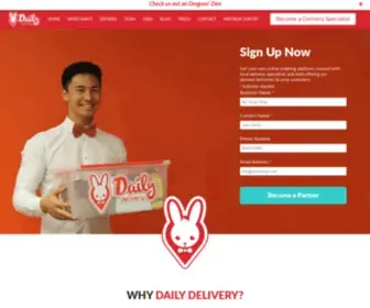 Dailydelivery.ca(Daily Delivery) Screenshot