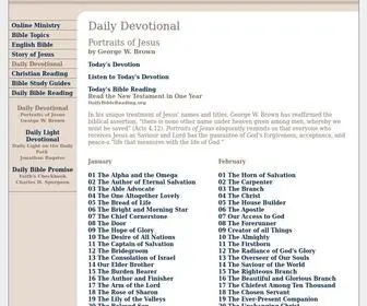 Dailydevotional.org(Daily Devotional) Screenshot