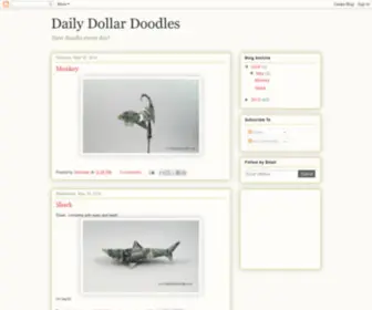 Dailydollardoodles.com(Daily Dollar Doodles) Screenshot