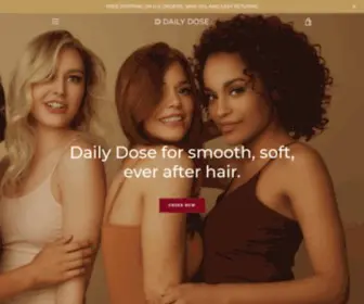 Dailydoseme.com(Daily Dose Miracle Moisture Spray Leave) Screenshot