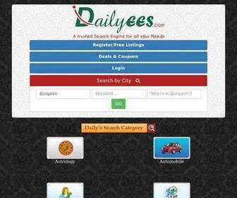 Dailyees.com(Free Online Ads Site) Screenshot