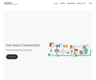 Dailyemailmarketingsolution.com(Shop) Screenshot