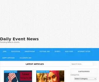 Dailyeventnews.com(Daily Event News) Screenshot