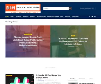 Dailyexpertnews.com(Daily Expert News) Screenshot