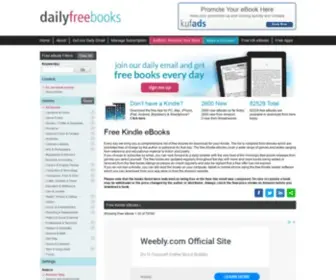 Dailyfreebooks.com(Free books) Screenshot