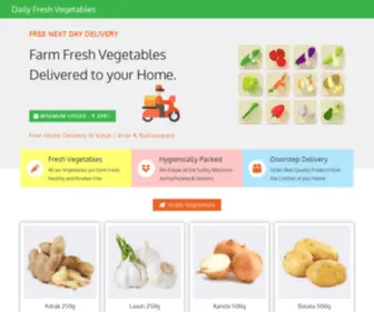 Dailyfreshvege.in(Daily Fresh Vegetables) Screenshot