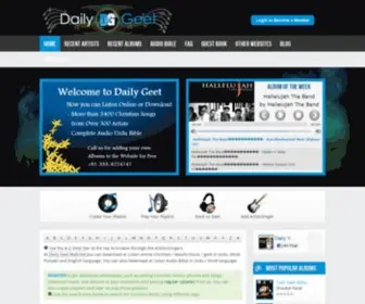 Dailygeet.com(Daily Geet) Screenshot