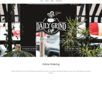 Dailygrindnp.com(Daily Grind Cafe) Screenshot