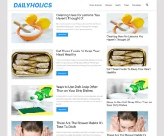 Dailyholics.com(Your Tips and Facts Guide) Screenshot