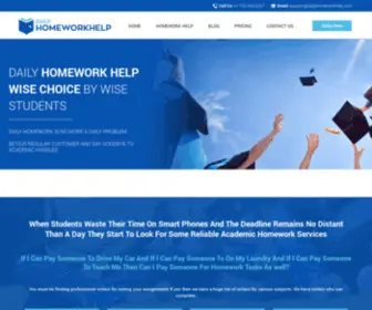 Dailyhomeworkhelp.com(Daily Homework Help) Screenshot