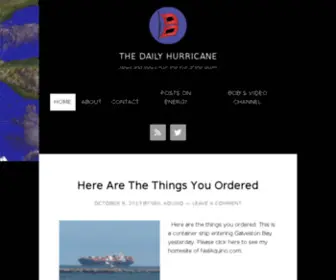 Dailyhurricane.com(Forsale Lander) Screenshot