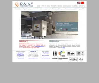 Dailyinst.com(Daily Thermetrics) Screenshot