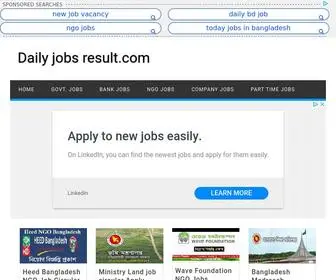 Dailyjobsresult.com(Daily jobs) Screenshot