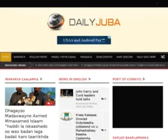 Dailyjuba.com(Jubalandnews) Screenshot