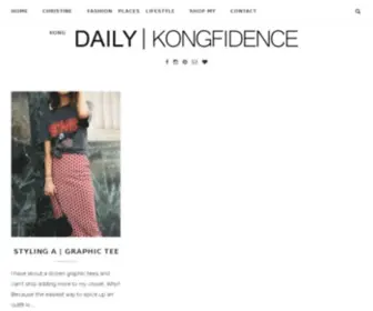 Dailykongfidence.com(Taking You Along My Virtual Diary) Screenshot