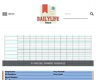 Dailylifedocs.com(Daily Life Docs) Screenshot