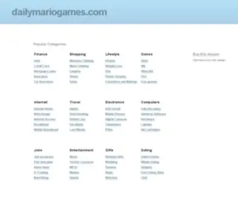 Dailymariogames.com(Mario Games) Screenshot