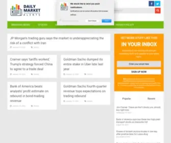 Dailymarketalerts.com(Daily Market Alerts) Screenshot