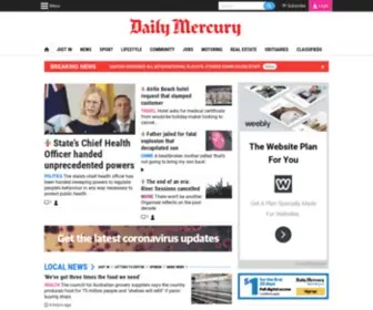 Dailymercury.com.au(Daily Mercury) Screenshot