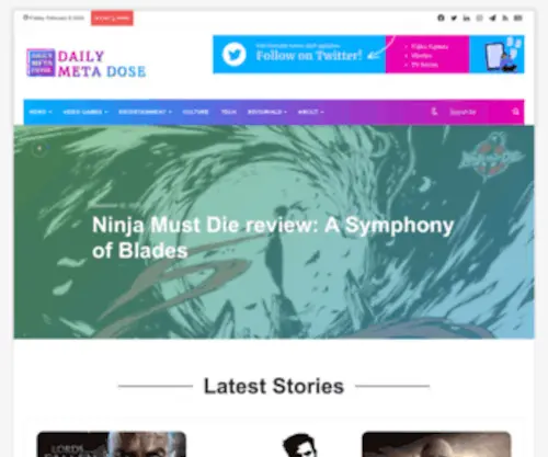 Dailymetadose.com(Metaverse News) Screenshot