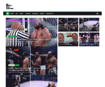 Dailymmafighting.com(Daily MMA Fighting) Screenshot