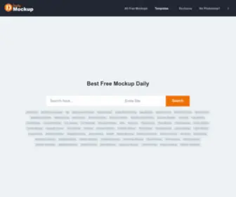 Dailymockup.com(Best Free Mockup PSD Templates for Designers in 2023) Screenshot