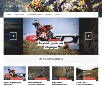 Dailymotocross.fr(Accueil) Screenshot