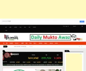 Dailymuktoawaz.com(জাতীয়) Screenshot