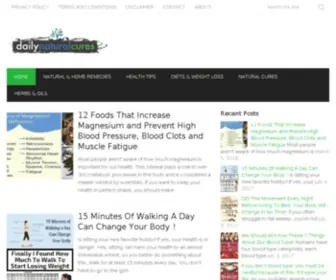 Dailynaturalcures.com(Dailynaturalcures) Screenshot