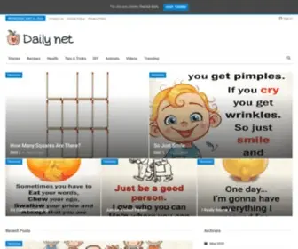 Dailynet.co.uk(Daily Net) Screenshot