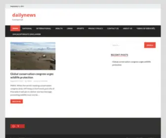 Dailynews19.com(Just another WordPress site) Screenshot