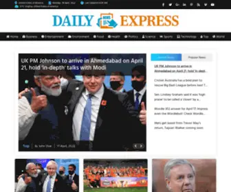 Dailynews.express(Daily News Express) Screenshot