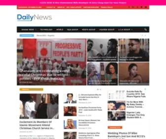 Dailynewsgh.com(Daily News) Screenshot