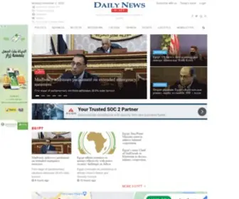 Dailynewssegypt.com(WWW World) Screenshot