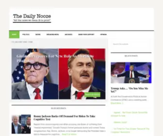 Dailynooze.com(All the news we deem fit to print) Screenshot