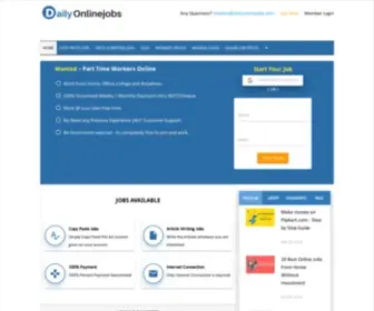 Dailyonlinejobs.com(Slot) Screenshot