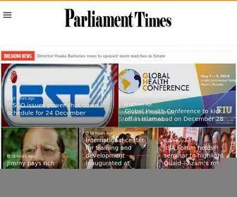Dailyparliamenttimes.com(Altaf Hamid Rao. MIRPUR (AJK)) Screenshot