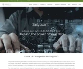 Dailypoint.de(Central data management) Screenshot