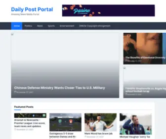Dailypostportal.com(Daily Post Portal) Screenshot
