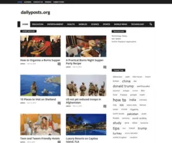 Dailyposts.org Screenshot