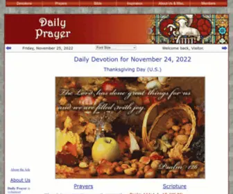 Dailyprayer.us(Devotion for Day of May 17) Screenshot