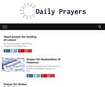 Dailyprayers.net(Daily Prayers) Screenshot